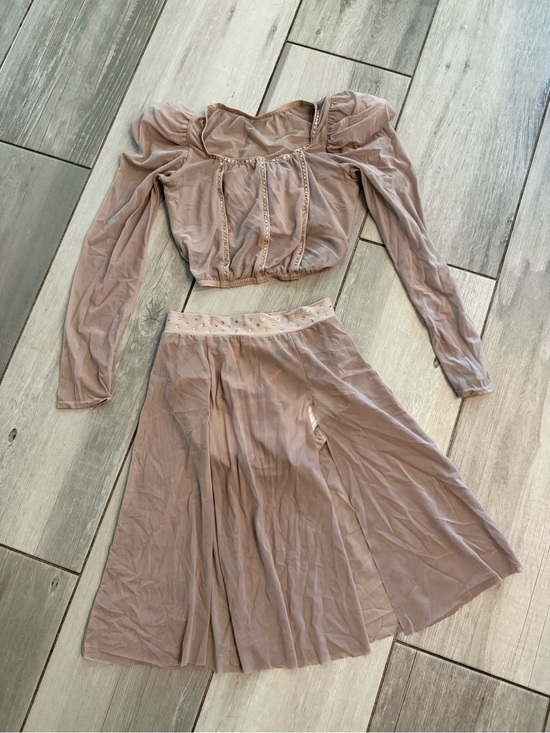 Other - Teen Dusty Mauve Two-Piece Dance Costume Set